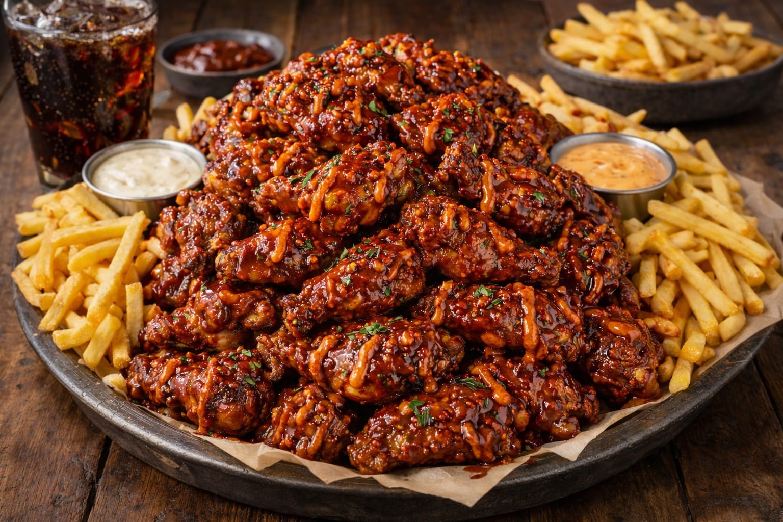 El Comesolo - Alitas doble porcion